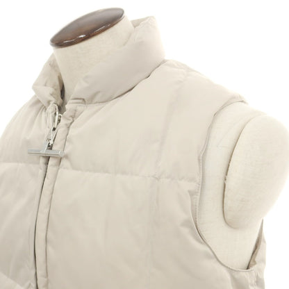 【中古】マイティー マック MIGHTY-MAC ポリエステル ダウンベスト ベージュ【 L 】【 状態ランクC 】【 メンズ 】