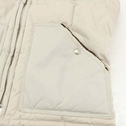 【中古】マイティー マック MIGHTY-MAC ポリエステル ダウンベスト ベージュ【 L 】【 状態ランクC 】【 メンズ 】