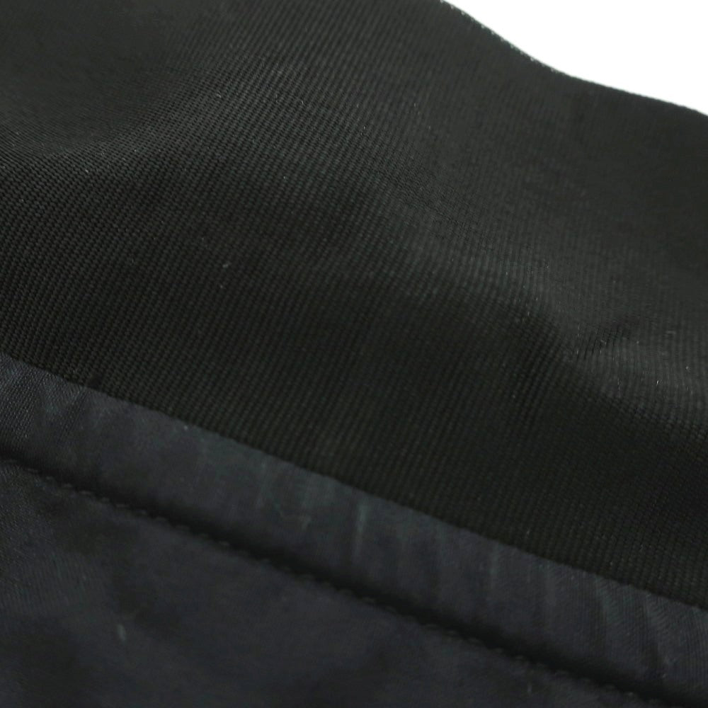 【中古】ランバン LANVIN コットン ショートカラー カジュアルシャツ ブラック【 37 】【 状態ランクC 】【 メンズ 】