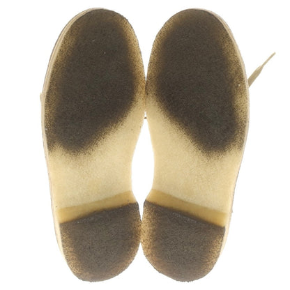 【中古】クラークス Clarks UNITED ARROWS別注 Desert Khan スエード ショートブーツ ベージュ【 UK6 1/2 】【 状態ランクB 】【 メンズ 】
