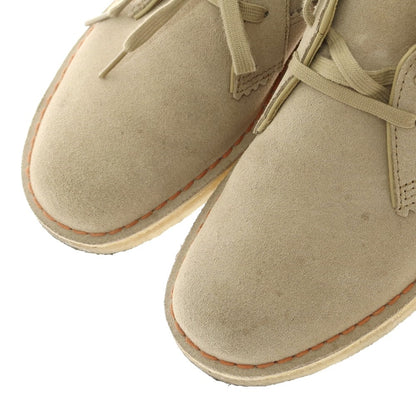 【中古】クラークス Clarks UNITED ARROWS別注 Desert Khan スエード ショートブーツ ベージュ【 UK6 1/2 】【 状態ランクB 】【 メンズ 】