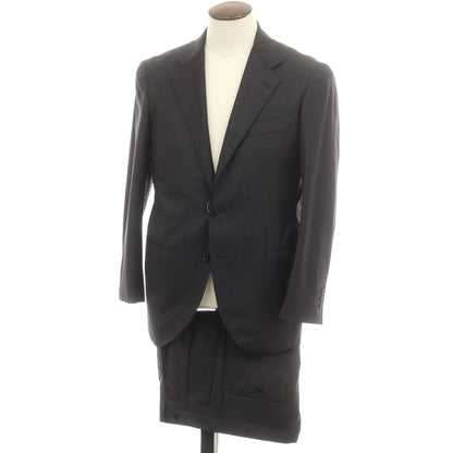 [Used] MIYUKI CRAFTS SUITS Wool 3-button suit Charcoal gray [50th place] [Condition rank B] [Men&