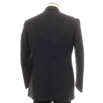 [Used] [Unused] Other Brands Canonico MOHAIR QUATTORO Wool Mohair 3 Button Suit Black [46th] [Condition Rank S] [Men&