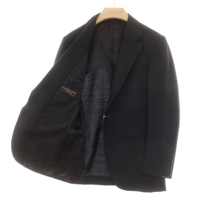 [Used] [Unused] Other Brands Canonico MOHAIR QUATTORO Wool Mohair 3 Button Suit Black [46th] [Condition Rank S] [Men&