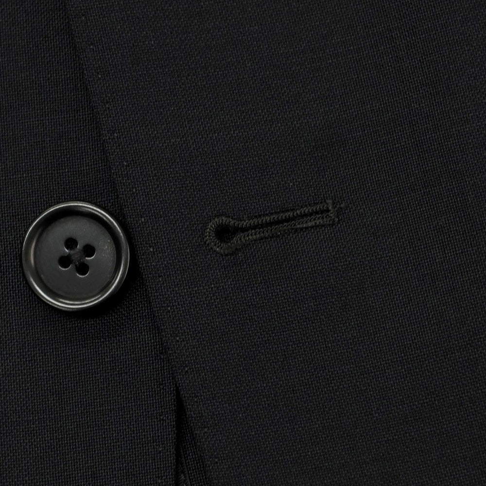 [Used] [Unused] Other Brands Canonico MOHAIR QUATTORO Wool Mohair 3 Button Suit Black [46th] [Condition Rank S] [Men&