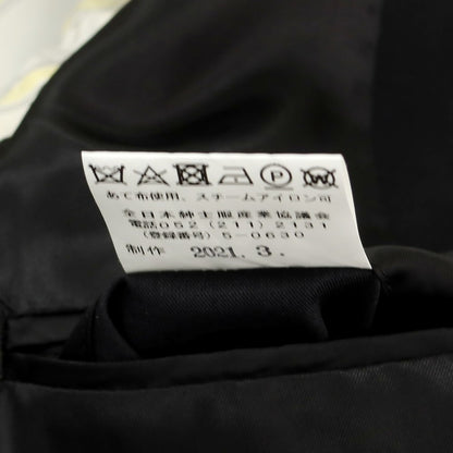 [Used] [Unused] Other Brands Canonico MOHAIR QUATTORO Wool Mohair 3 Button Suit Black [46th] [Condition Rank S] [Men&