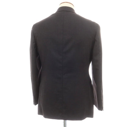 【中古】【未使用】タイユアタイ TIE YOUR TIE ウール テーラードジャケット ダークグレー【 46 】【 状態ランクS 】【 メンズ 】