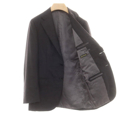 【中古】【未使用】タイユアタイ TIE YOUR TIE ウール テーラードジャケット ダークグレー【 46 】【 状態ランクS 】【 メンズ 】
