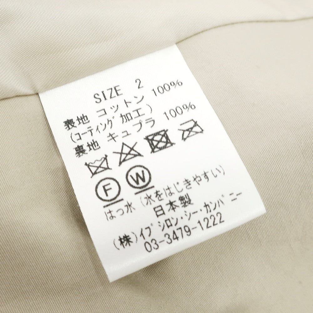 【中古】ラ テッラ LA TERRA コットン マウンテンパーカー ベージュ【 サイズ2 】【 状態ランクA 】【 メンズ 】 [CPD]