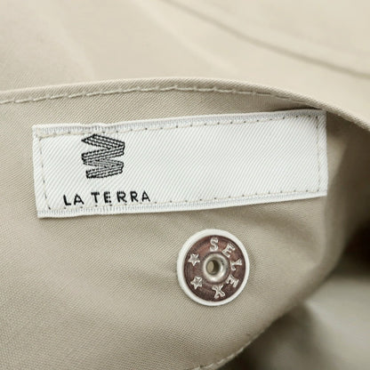 【中古】ラ テッラ LA TERRA コットン マウンテンパーカー ベージュ【 2 】【 状態ランクA 】【 メンズ 】