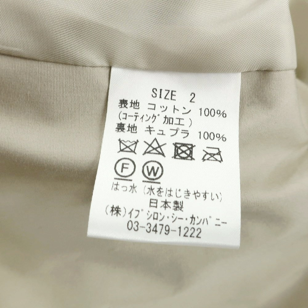 【中古】ラ テッラ LA TERRA コットン マウンテンパーカー ベージュ【サイズ2】【 状態ランクA 】【 メンズ 】[EPD]
