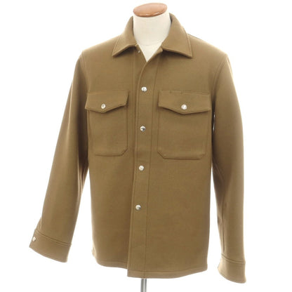 【中古】ラ テッラ LA TERRA ウール シャツブルゾン カーキ【 2 】【 状態ランクA 】【 メンズ 】
