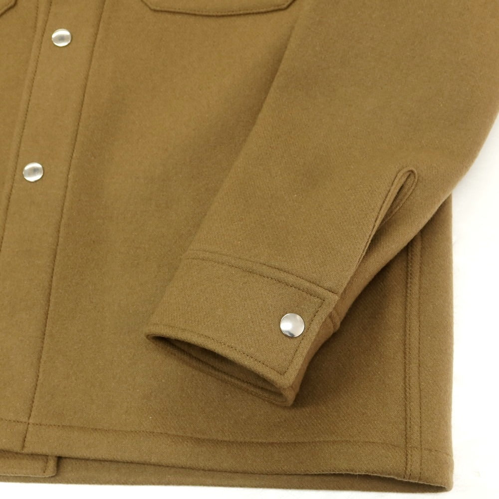 【中古】ラ テッラ LA TERRA ウール シャツブルゾン カーキ【 2 】【 状態ランクA 】【 メンズ 】