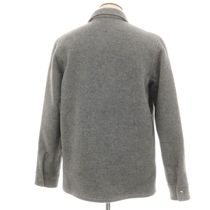 【中古】ラ テッラ LA TERRA ウール シャツブルゾン グレー【 2 】【 状態ランクA 】【 メンズ 】