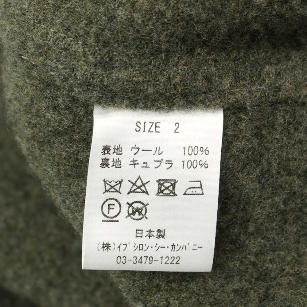 【中古】ラ テッラ LA TERRA ウール シャツブルゾン グレー【サイズ2】【 状態ランクA 】【 メンズ 】[DPD]