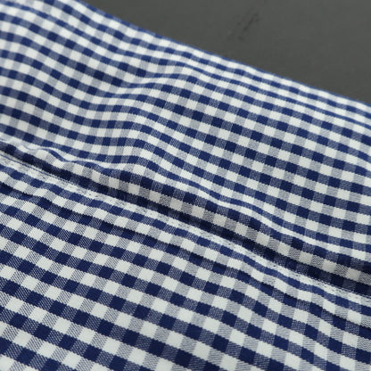 【中古】メイカーズシャツ カマクラ Makers Shirt 鎌倉 コットン ギンガムチェック ボタンダウン ドレスシャツ ネイビーxホワイト【 40 】【 状態ランクB 】【 メンズ 】