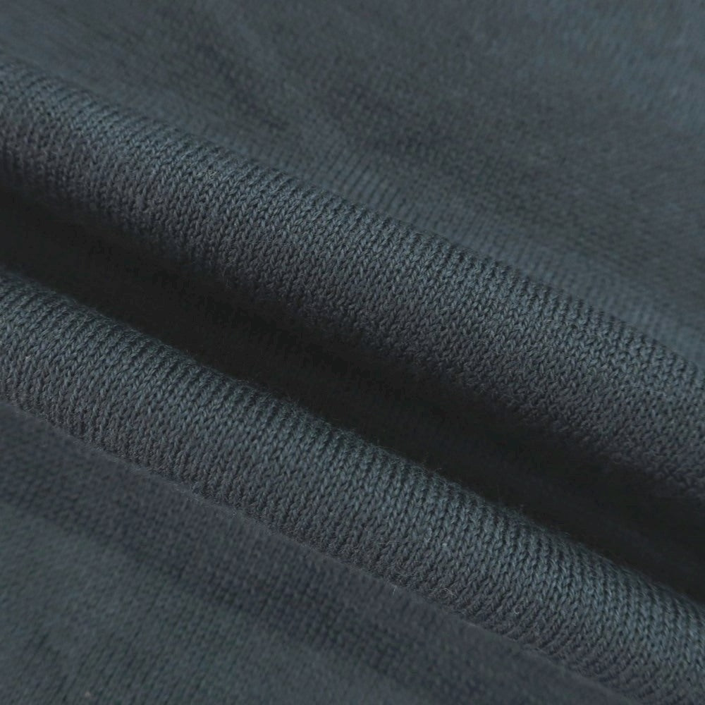 [Used] John Smedley JOHN SMEDLEY High gauge Sea Island cotton short sleeve polo knit dark grayish green [L] [Condition rank B] [Men&