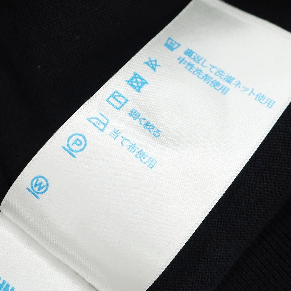 [Used] John Smedley JOHN SMEDLEY High gauge Sea Island cotton short sleeve polo knit black [L] [Condition rank B] [Men&