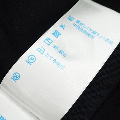 [Used] John Smedley JOHN SMEDLEY High gauge Sea Island cotton short sleeve polo knit black [L] [Condition rank B] [Men&