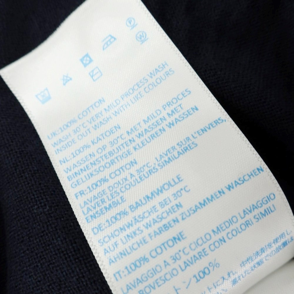 [Used] John Smedley JOHN SMEDLEY High gauge Sea Island cotton short sleeve polo knit navy [M] [Condition rank A] [Men&