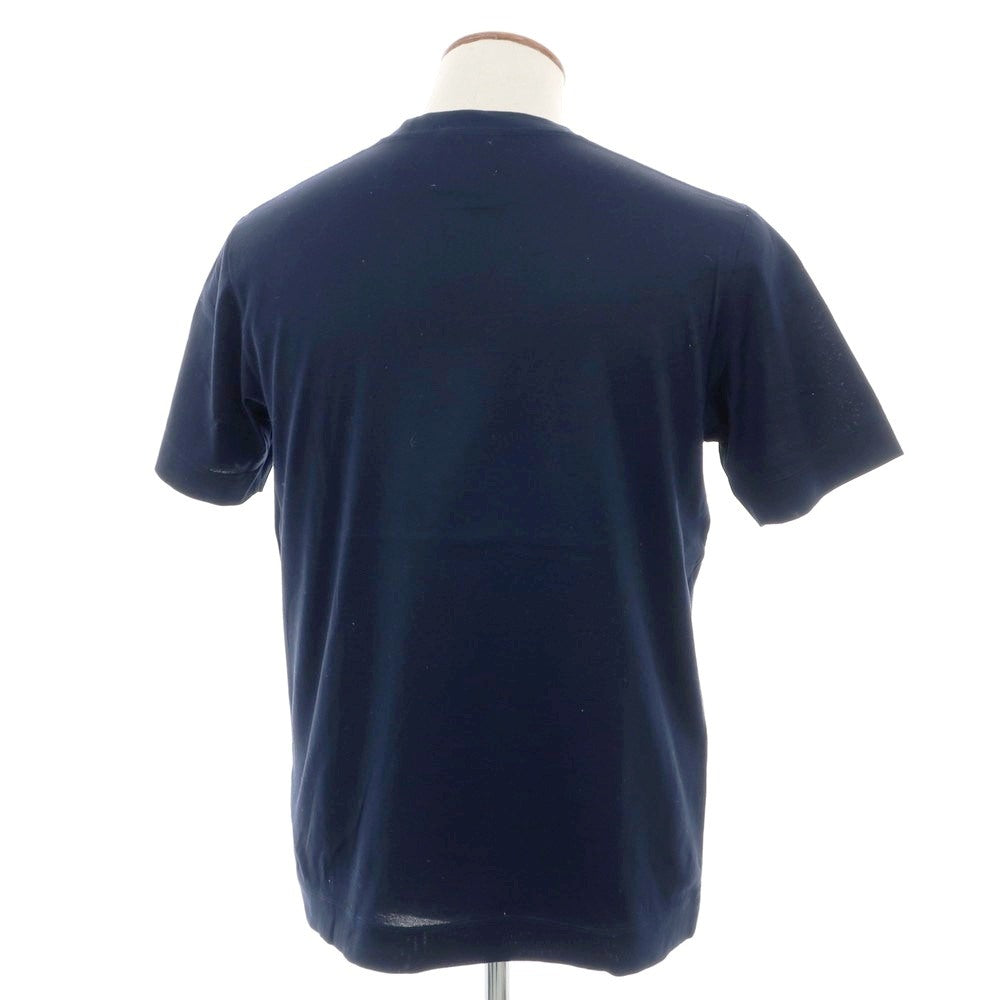 [Used] Sloane Cotton Crew Neck Short Sleeve T-Shirt Navy [4] [Condition Rank A] [Men&