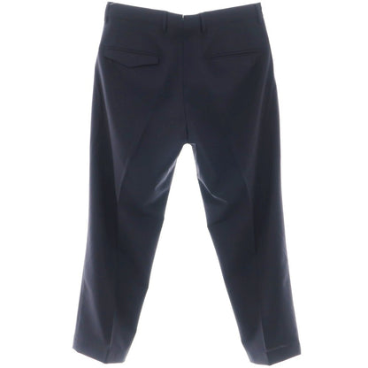 [Used] BERWICH Stretch Wool Dress Slacks Pants Navy [46] [Condition Rank A] [Men&