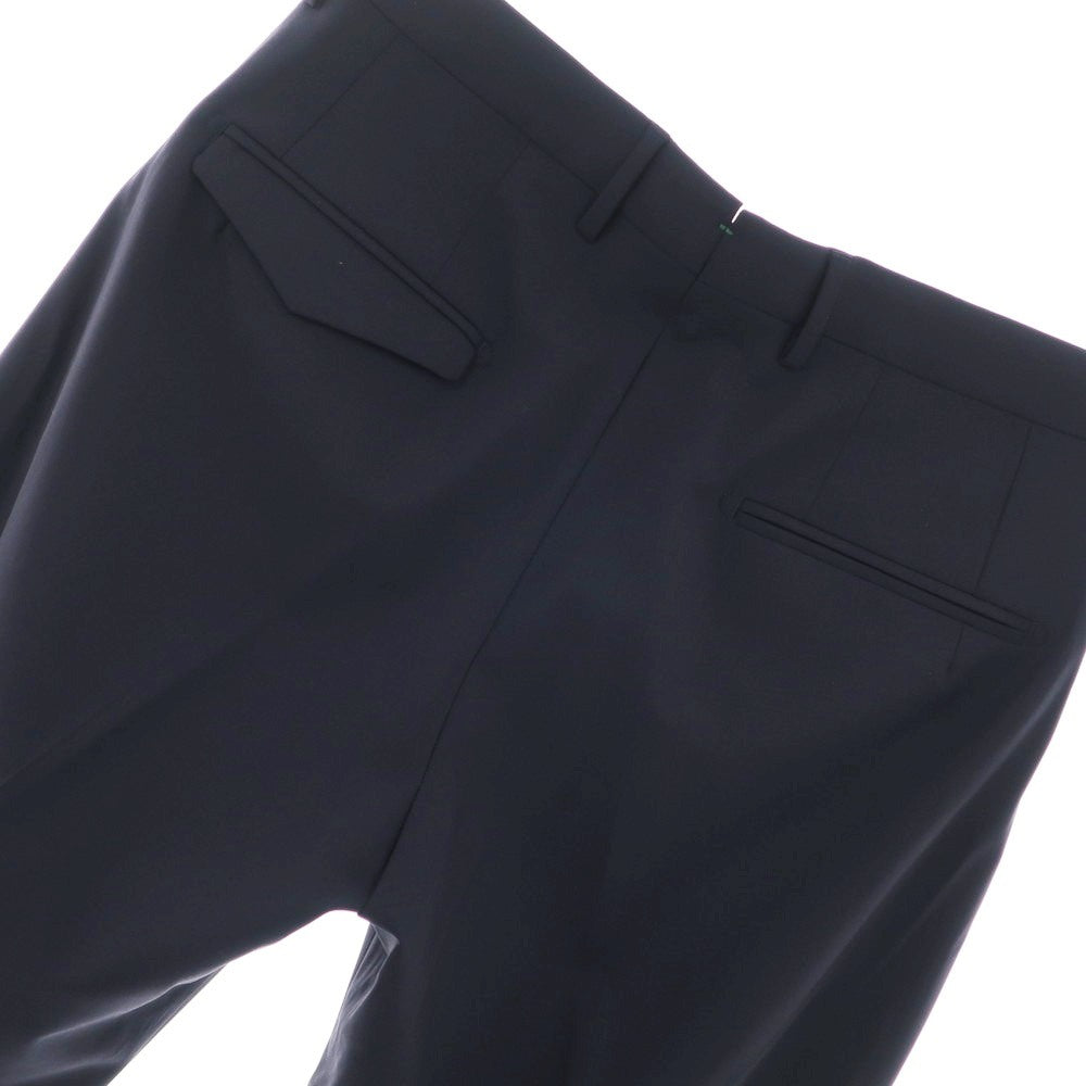 [Used] BERWICH Stretch Wool Dress Slacks Pants Navy [46] [Condition Rank A] [Men&