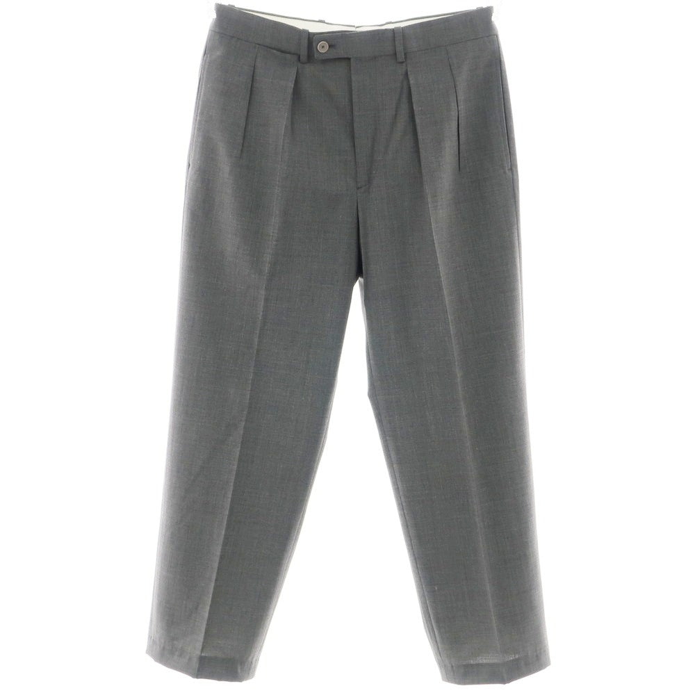 [Used] Bernard Zins BERNARD ZINS BEAMS F special order VOYAGE stretch polyester wool dress slacks pants grey [40] [Condition rank A] [Men&