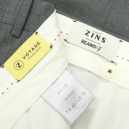 [Used] Bernard Zins BERNARD ZINS BEAMS F special order VOYAGE stretch polyester wool dress slacks pants grey [40] [Condition rank A] [Men&