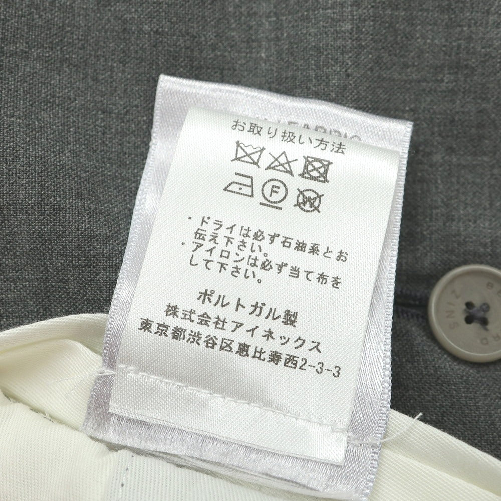 [Used] Bernard Zins BERNARD ZINS BEAMS F special order VOYAGE stretch polyester wool dress slacks pants grey [40] [Condition rank A] [Men&