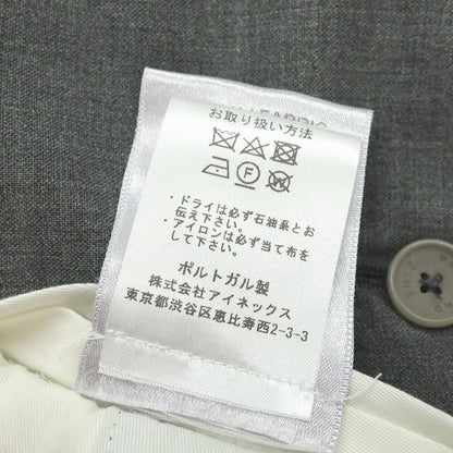 [Used] Bernard Zins BERNARD ZINS BEAMS F special order VOYAGE stretch polyester wool dress slacks pants grey [40] [Condition rank A] [Men&