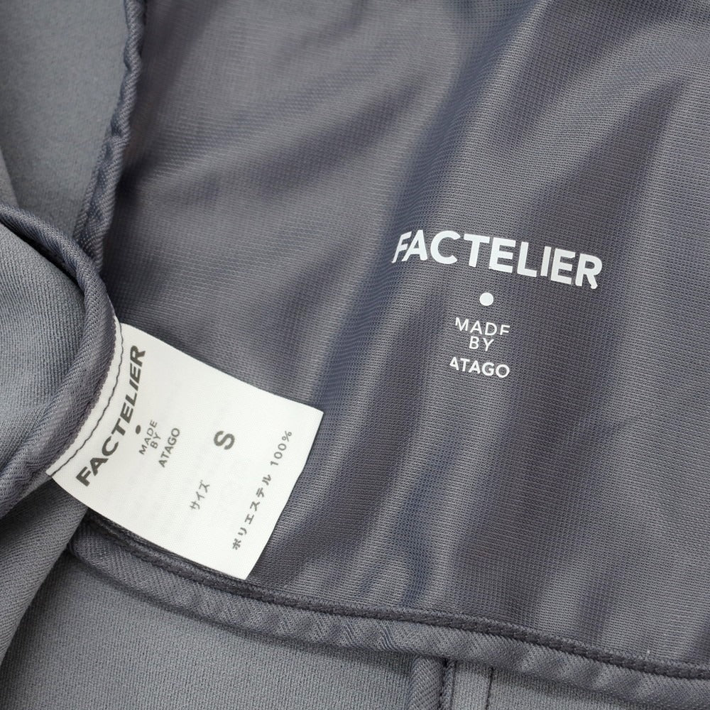 [Used] Factelier polyester jersey casual jacket, grey [S] [Condition rank B] [Men&