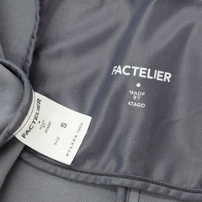 [Used] Factelier polyester jersey casual jacket, grey [S] [Condition rank B] [Men&