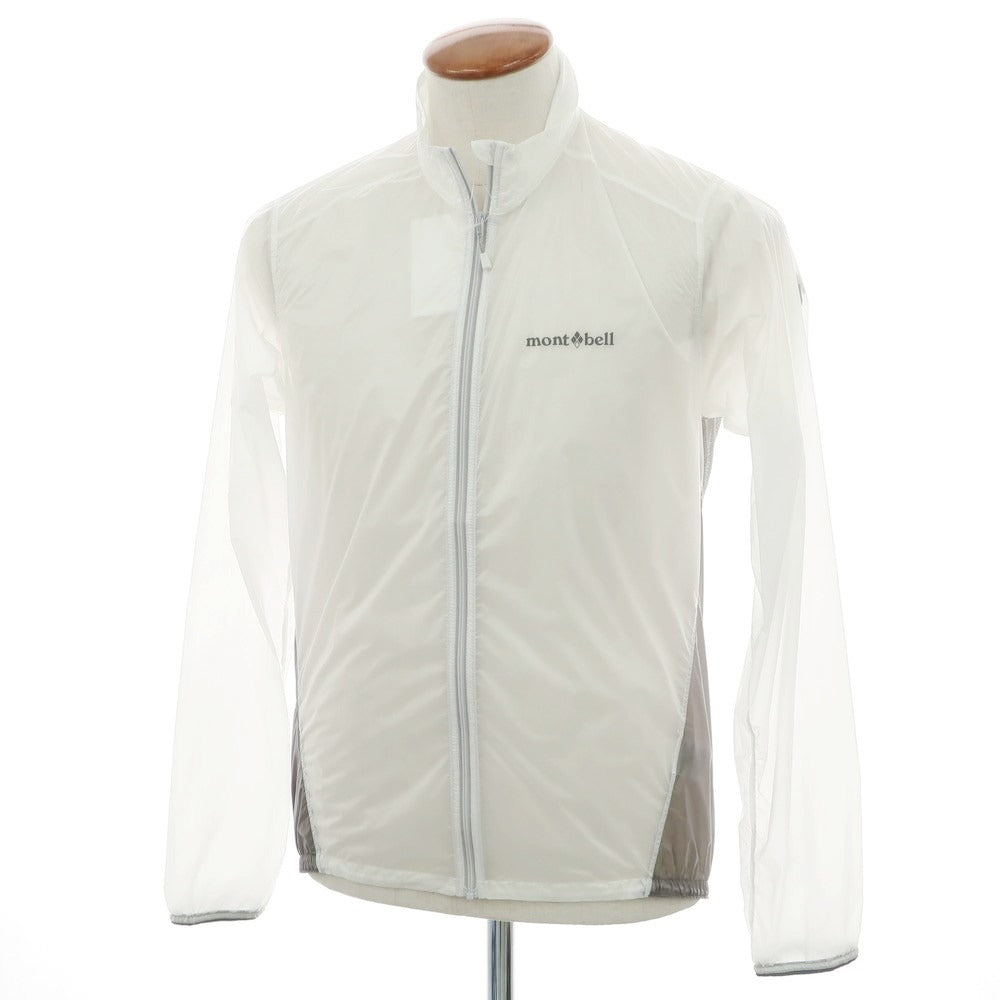 【中古】モンベル mont-bell ナイロン シェルジャケット ホワイトxグレー【 M 】【 状態ランクB 】【 メンズ 】