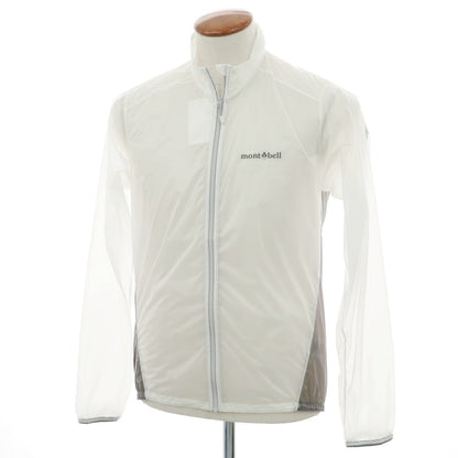 【中古】モンベル mont-bell ナイロン シェルジャケット ホワイトxグレー【 M 】【 状態ランクB 】【 メンズ 】