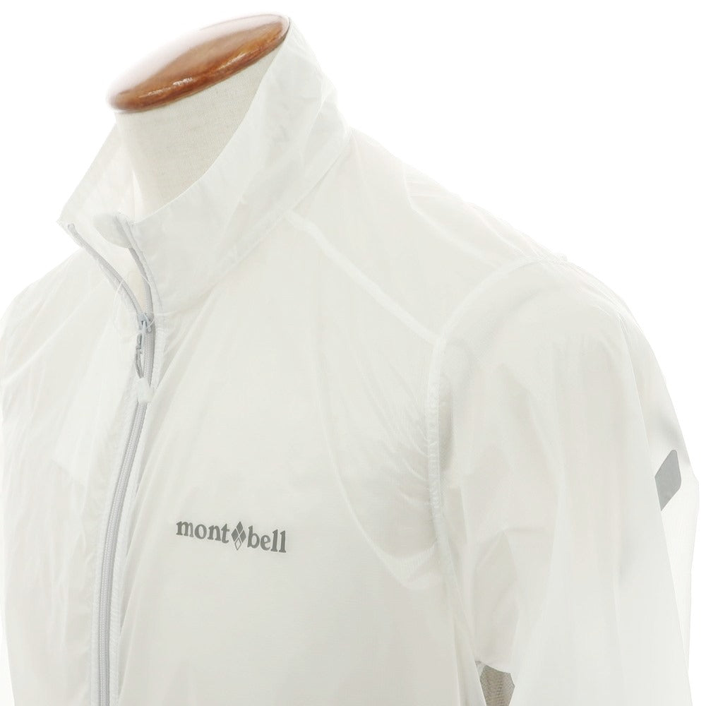 【中古】モンベル mont-bell ナイロン シェルジャケット ホワイトxグレー【 M 】【 状態ランクB 】【 メンズ 】