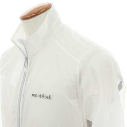 【中古】モンベル mont-bell ナイロン シェルジャケット ホワイトxグレー【 M 】【 状態ランクB 】【 メンズ 】