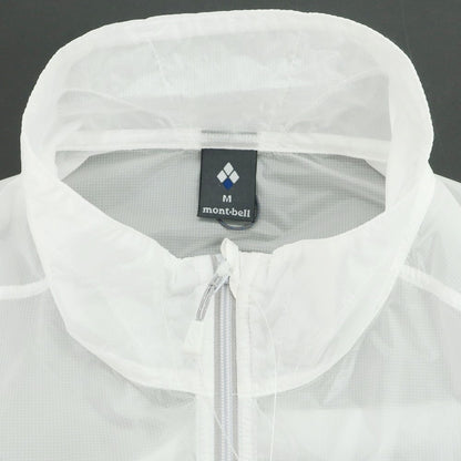 【中古】モンベル mont-bell ナイロン シェルジャケット ホワイトxグレー【 M 】【 状態ランクB 】【 メンズ 】