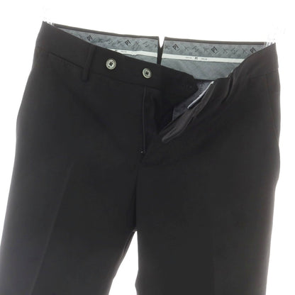 【中古】ピーティートリノ PT TORINO ストレッチ ポリエステルウール ドレススラックスパンツ ブラック【 44 】【 状態ランクB 】【 メンズ 】