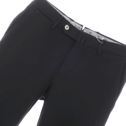 [Used] PT TORINO Rayon Nylon Jersey Casual Slacks Pants Black [44] [Condition Rank B] [Men&