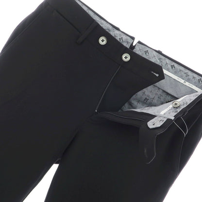 [Used] PT TORINO Rayon Nylon Jersey Casual Slacks Pants Black [44] [Condition Rank B] [Men&