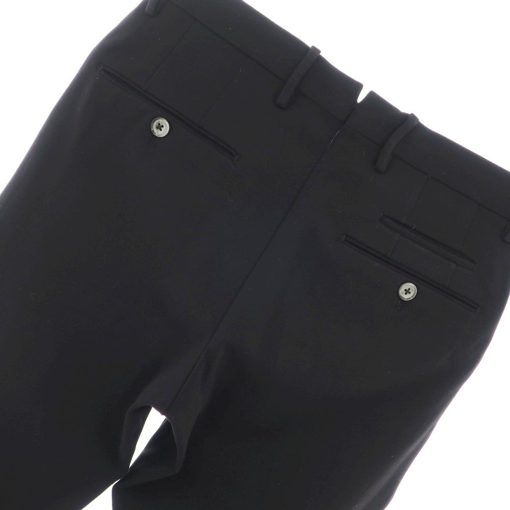[Used] PT TORINO Rayon Nylon Jersey Casual Slacks Pants Black [44] [Condition Rank B] [Men&