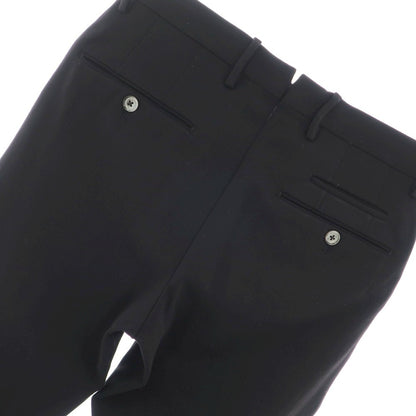 [Used] PT TORINO Rayon Nylon Jersey Casual Slacks Pants Black [44] [Condition Rank B] [Men&