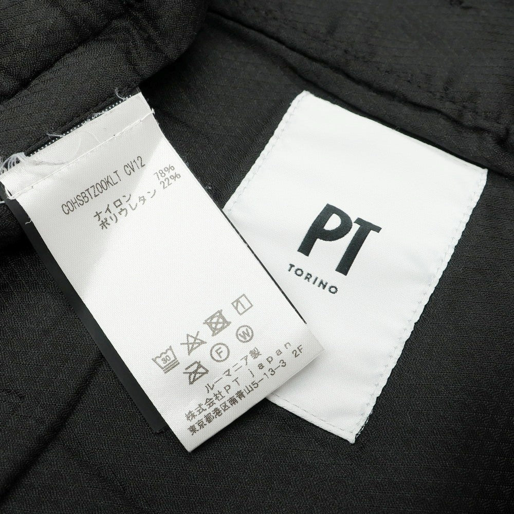[Used] PT Torino PT TORINO BETA Stretch Nylon Casual Slacks Pants Black [44] [Condition Rank B] [Men&