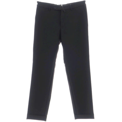[Used] PT TORINO ALPHA stretch nylon casual slacks pants black [46] [Condition rank B] [Men&