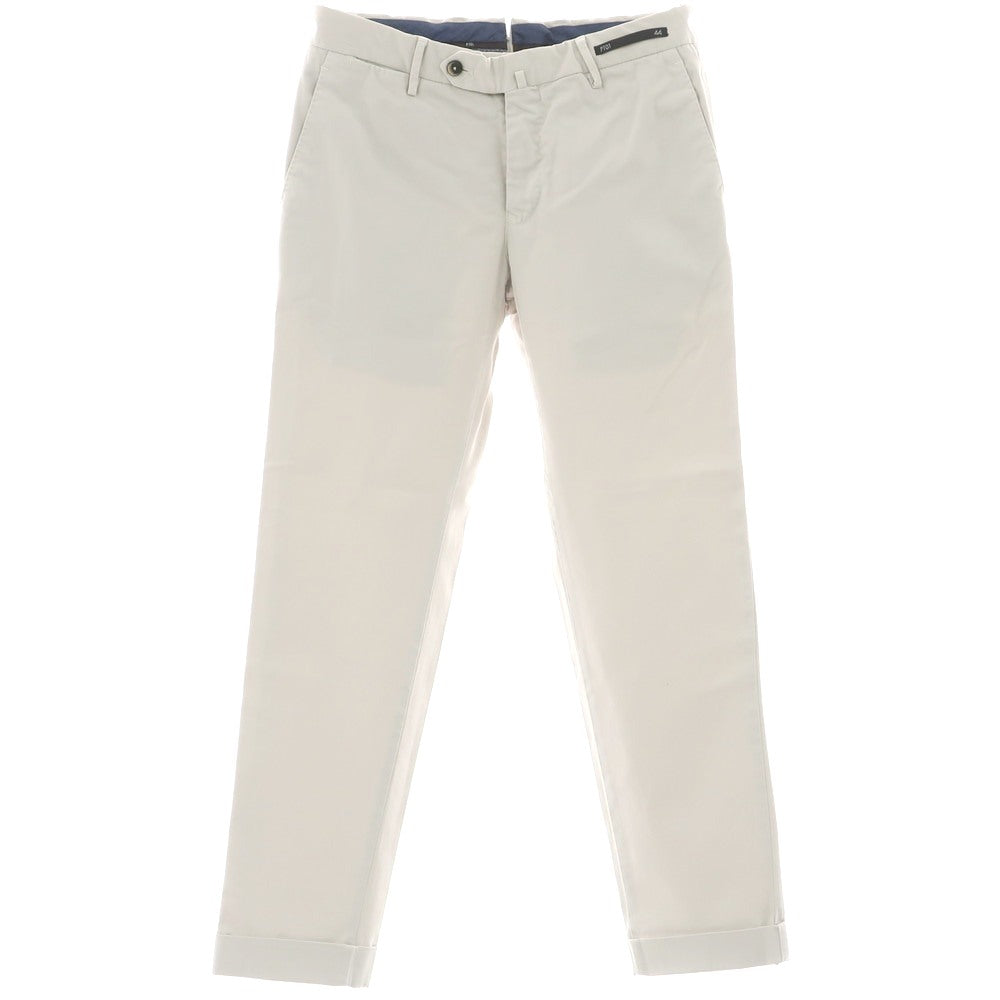 [Used] PT01 Stretch Cotton Casual Slacks Pants Grayish White [44] [Condition Rank B] [Men&