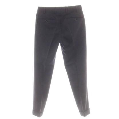 【中古】ジェルマーノ GERMANO ストレッチ ウールポリエステル ドレススラックスパンツ ネイビー【 44 】【 状態ランクB 】【 メンズ 】