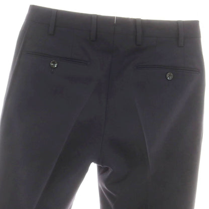 【中古】ジェルマーノ GERMANO ストレッチ ウールポリエステル ドレススラックスパンツ ネイビー【 44 】【 状態ランクB 】【 メンズ 】