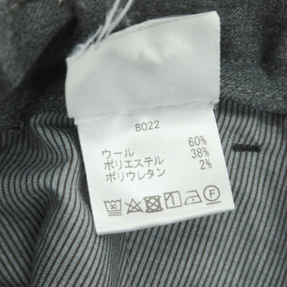 【中古】ヴィガーノ VIGANO ストレッチ ウールポリエステル イージースラックスパンツ グレー【サイズ44】【 状態ランクB 】【 メンズ 】[DPD]