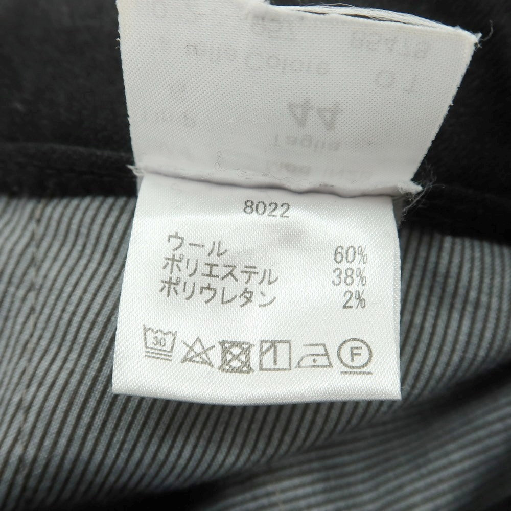 【中古】ヴィガーノ VIGANO ストレッチ ウールポリエステル イージースラックスパンツ チャコール【 サイズ44 】【 状態ランクB 】【 メンズ 】 [CPD]